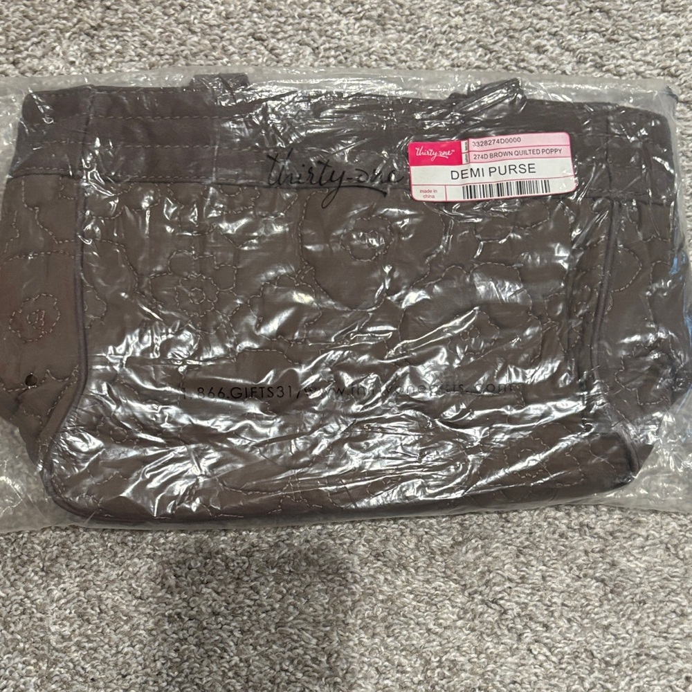 Thirty-One Demi Purse - Brown